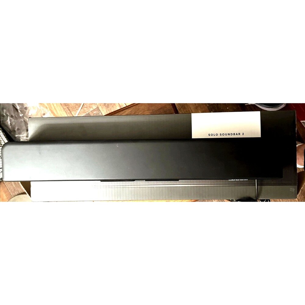 Bose Solo 5 TV Speaker Soundbar 418775 w/ Power/Optic Cable Tested In Solo 2 Box